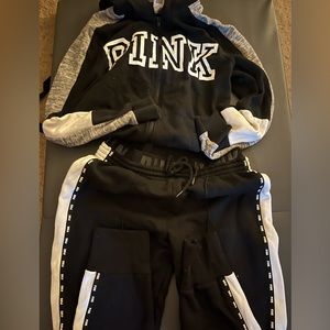 Victoria secret’s pink sweatsuit